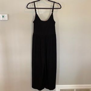 Wide leg jumpsuit romper